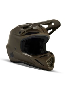 Casco Fox V3 Solid Marrón