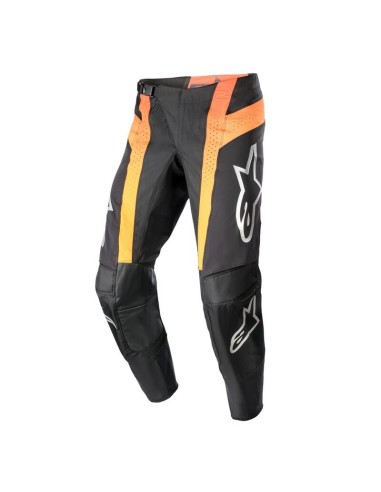 Pantalón Alpinestars Techstar Sein Negro/Naranja Fluor