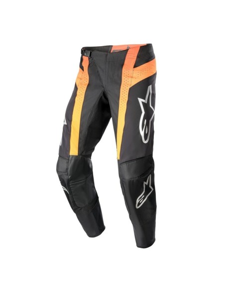 Pantalón Alpinestars Techstar Sein Negro/Naranja Fluor