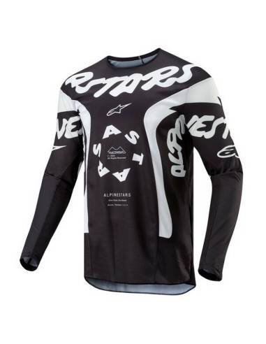 Jersey Alpinestars Racer Hana Negro/Blanco