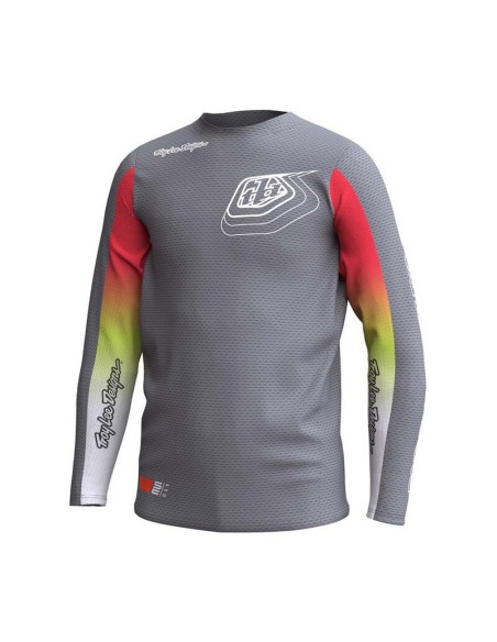 Jersey Infantil Troy Lee Designs GP PRO Air Richter Gris/Rojo