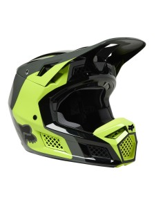 Casco Fox V3 RS Efekt Amarillo Fluo