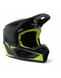 Casco Fox V2 Vizen Amarillo Fluo