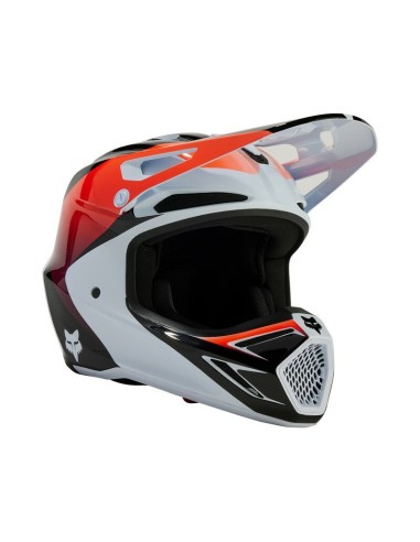 Casco Infantil Fox V3 Streak Blanco