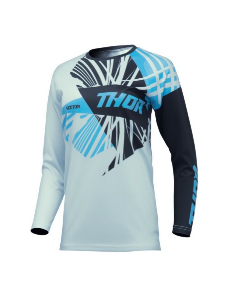 Jersey Mujer Thor Sector Split Azul Claro