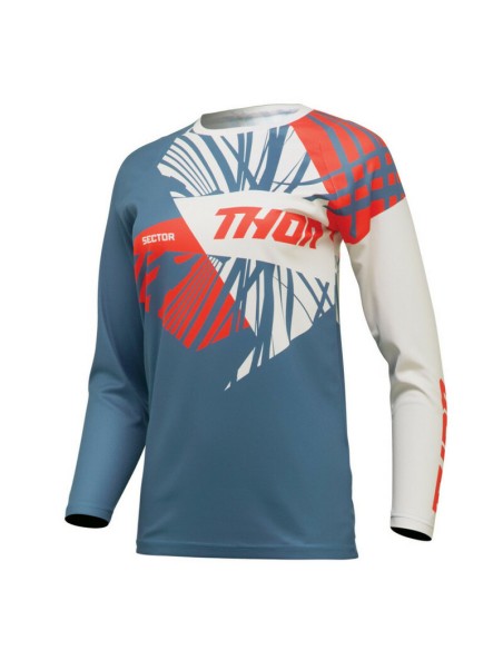 Jersey Mujer Thor Sector Split Azul Acero