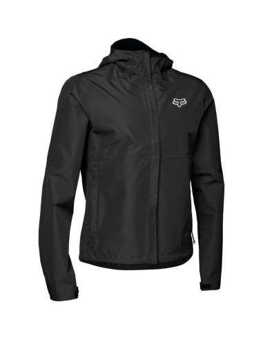 Chaqueta Plegable Impermeable Fox Legion Off Road Negro