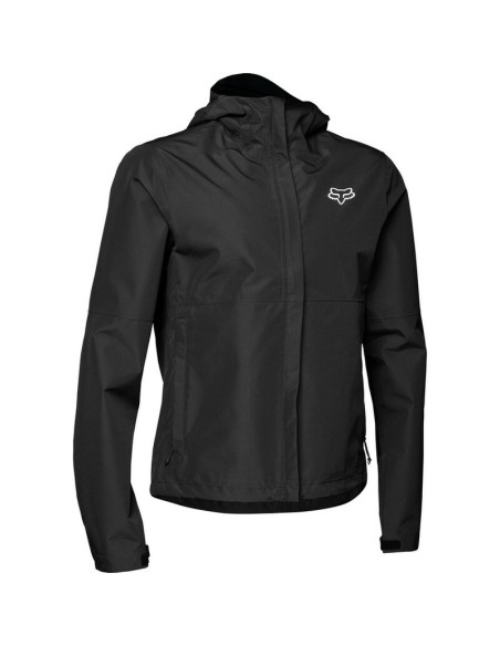 Chaqueta Plegable Impermeable Fox Legion Off Road Negro