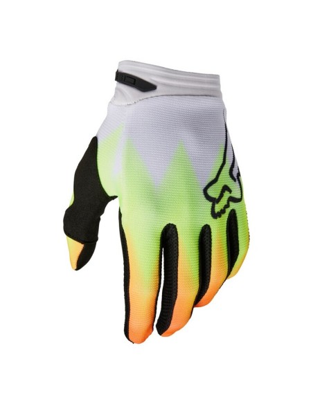 Guantes Fox 180 Statk Rojo/Amarillo
