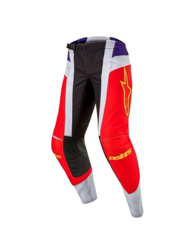 Pantalón Alpinestars Techstar Ocuri Naranja/Violeta