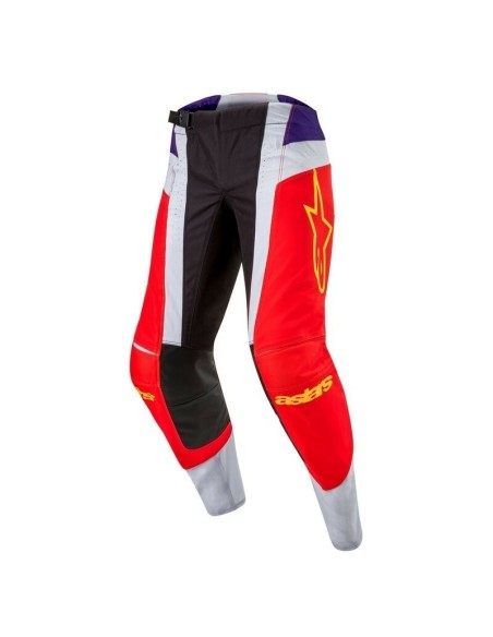 Pantalón Alpinestars Techstar Ocuri Naranja/Violeta