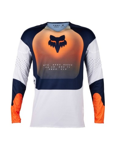 Jersey Fox 360 Revise Azul Marino/Naranja