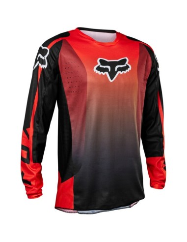 Jersey Fox 180 Leed Rojo Fluor