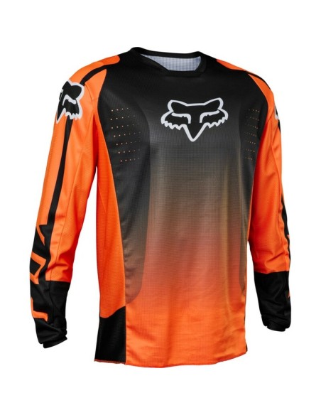 Jersey Fox 180 Leed Naranja Fluor/Negro