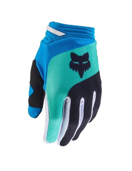 Guantes Infantiles Fox 180 Ballast Negro/Azul