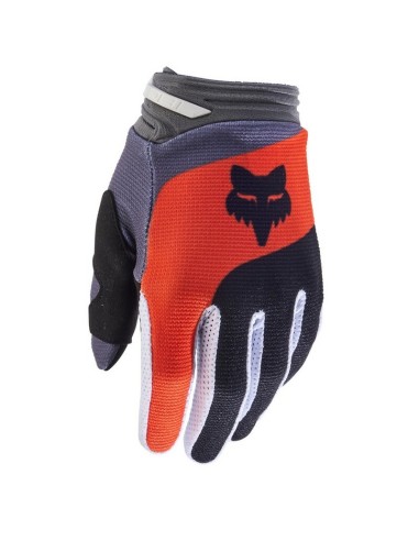 Guantes Infantiles Fox 180 Ballast Negro/Gris