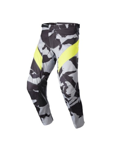 Pantalón Alpinestars Racer Tactical Gris/Amarillo Fluor