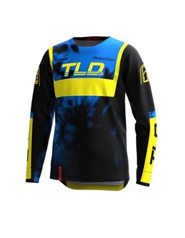 Jersey Troy Lee Designs GP Air Astro Negro/Amarillo