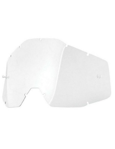 Cristal Gafas 100% Racecraft/Accuri/Strata Trasparente