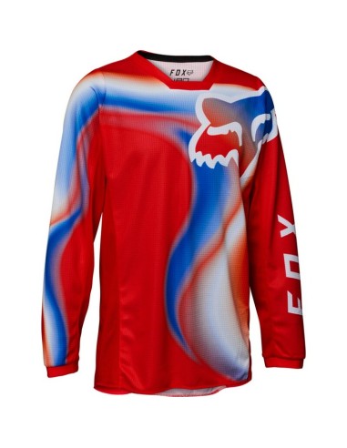 Jersey Infantil Fox 180 Toxsyk Rojo Fluor