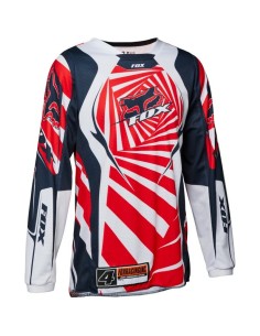 Jersey Infantil Fox 180 Goat Azul Marino