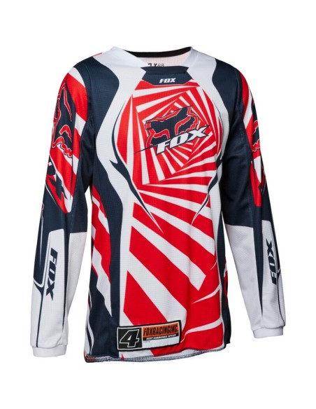 Jersey Infantil Fox 180 Goat Azul Marino