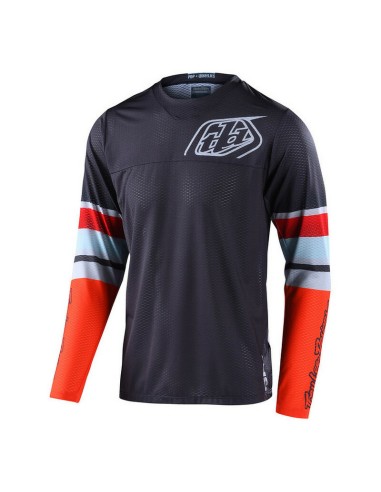 Jersey Troy Lee Designs GP Air Warped Carbono