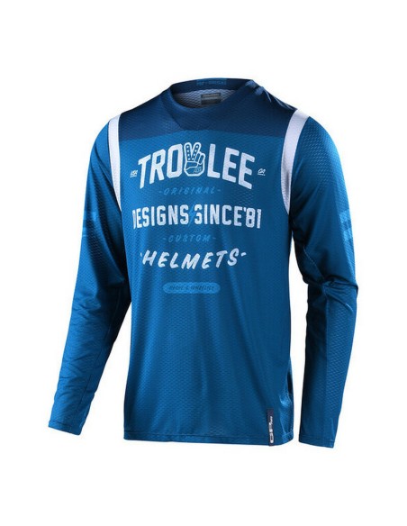 Jersey Troy Lee Designs GP Air Roll Out Azul
