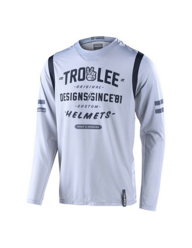 Jersey Troy Lee Designs GP Air Roll Out Gris