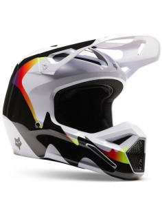 Casco Fox V1 Kozmik Negro/Blanco