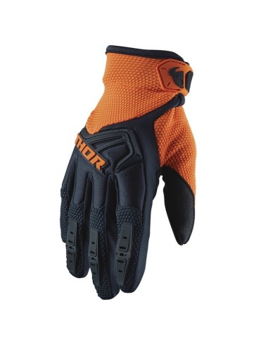 Guantes Thor Spectrum Azul Marino/Naranja