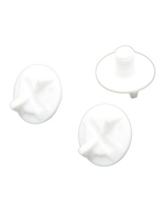 Kit Tornillos Visera Shoei V-430/V-470 para para Cascos VFX-W/VFX-WR Blanco
