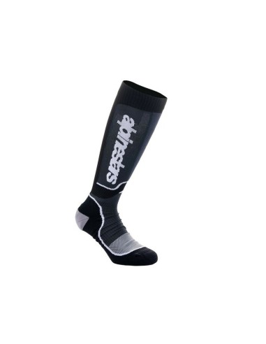 Calcetines Infantiles Alpinestars MX Plus Negro/Blanco
