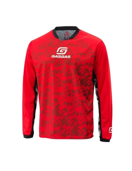 Jersey Gas Gas Tech Rojo/Negro