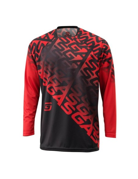 Jersey Gas Gas Off Road Negro/Rojo