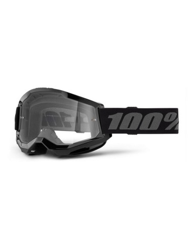 Gafas Infantiles 100% Strata 2 M2 Lente Transparente Negro