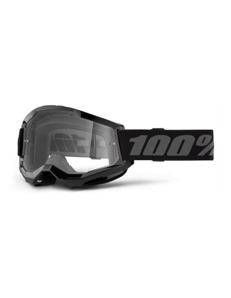 Gafas Infantiles 100% Strata 2 M2 Lente Transparente Negro