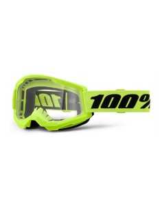 Gafas Infantiles 100% Strata 2 M2 Lente Transparente Amarillo