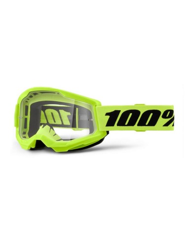 Gafas Infantiles 100% Strata 2 M2 Lente Transparente Amarillo