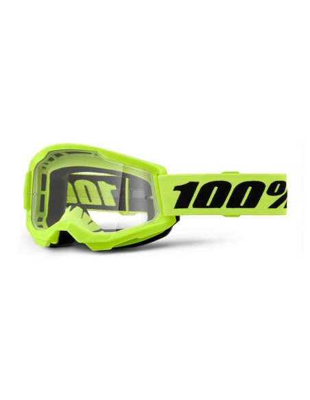 Gafas Infantiles 100% Strata 2 M2 Lente Transparente Amarillo