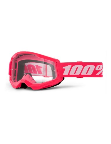 Gafas Infantiles 100% Strata 2 M2 Lente Transparente Rosa