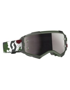 Gafas Scott Fury Cromado Verde Oscuro/Blanco