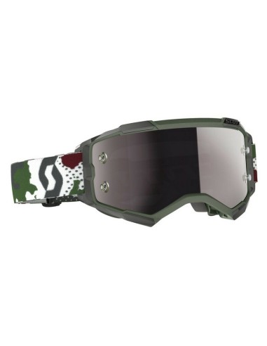 Gafas Scott Fury Cromado Verde Oscuro/Blanco