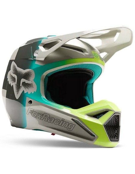 Casco Fox V1 Horyzn Gris Claro
