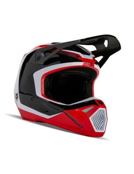 Casco Fox V1 Nitro Rojo Fluor