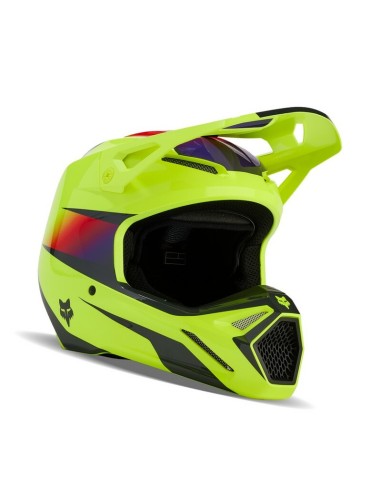 Casco Fox V1 Flora Amarillo