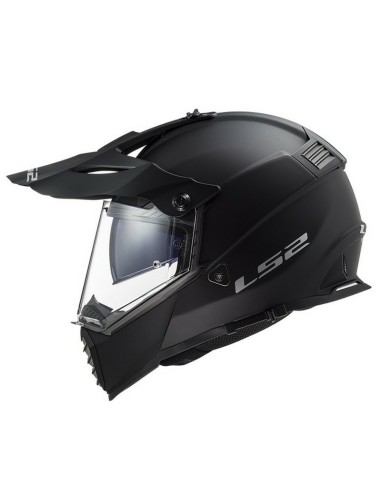 Casco LS2 Pioneer EVO Solid MX436 Negro Mate