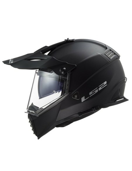 Casco LS2 Pioneer EVO Solid MX436 Negro Mate