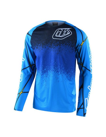 Jersey Troy Lee Designs SE Pro Air Webstar Azul Marino