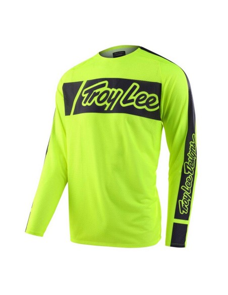 Jersey Troy Lee Designs SE PRO Air Vox Amarillo Fluo